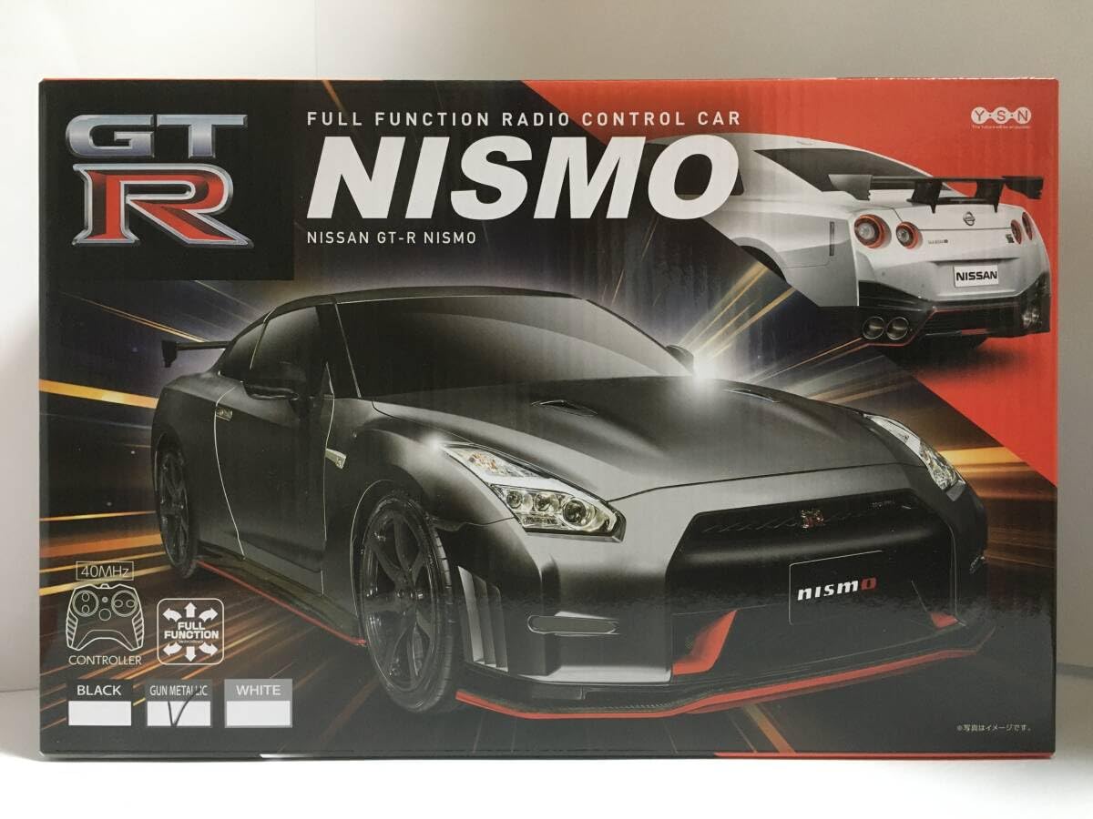 Amazon.co.jp: Y S N ラジコンカー GT-R NISMO ガンメタ : おもちゃ